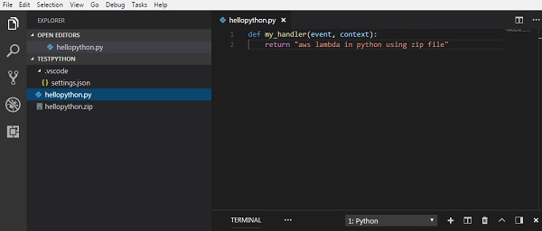 Python 的 IDE。